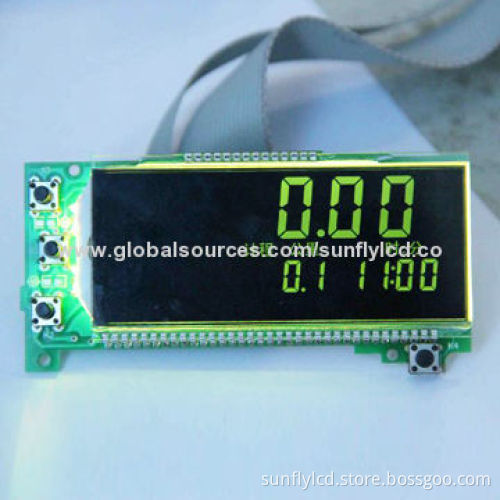 Factory 7 segments LCD display